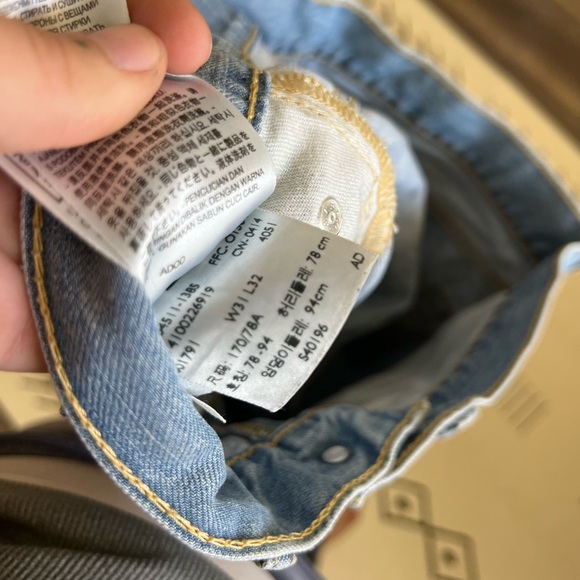 Levi’s 511 Slim Straight Jeans - Picture 5 of 6